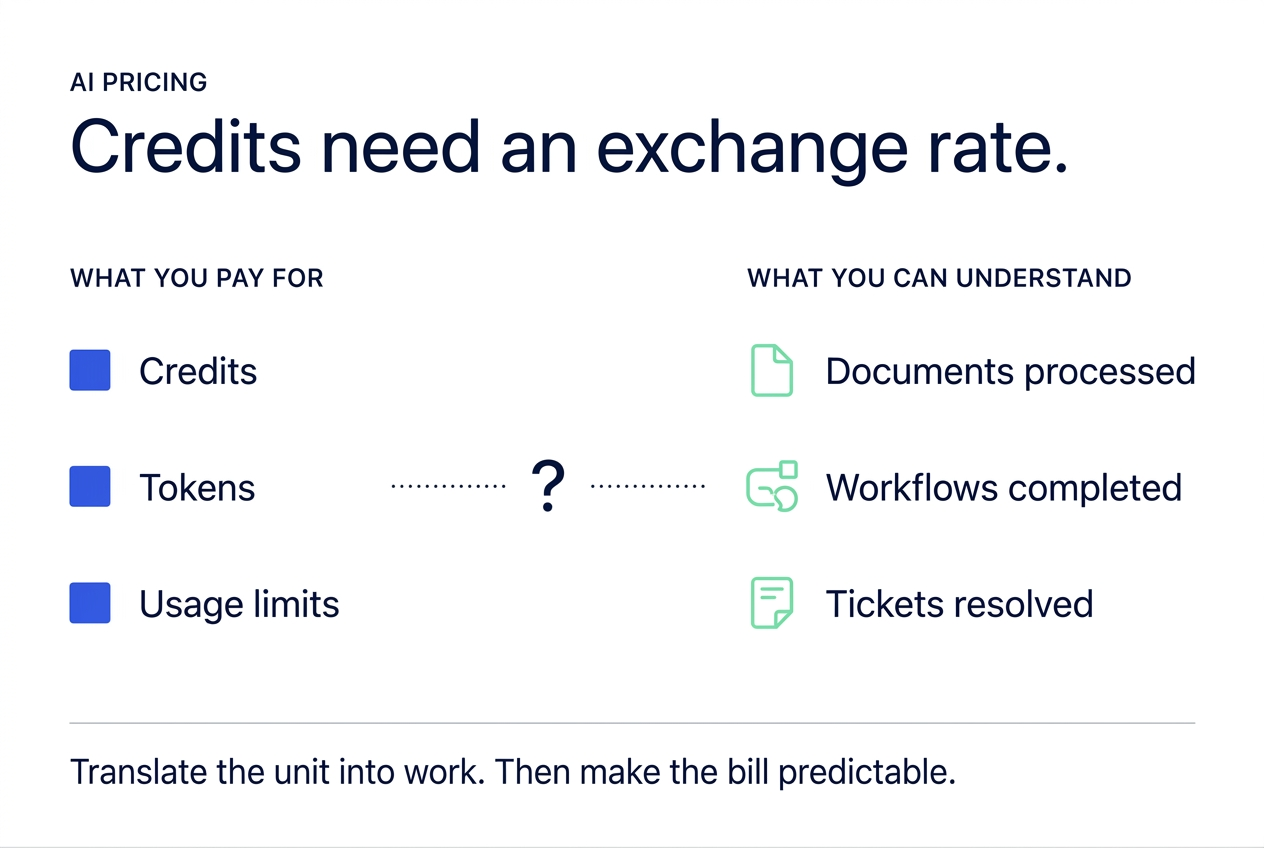 The Exchange Rate Problem: Why AI Pricing Pages Don't Translate